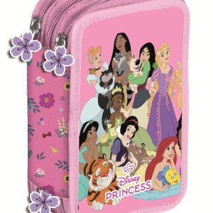 Disney Hercegnők Blossom tolltartó töltött 3 emeletes Giotto