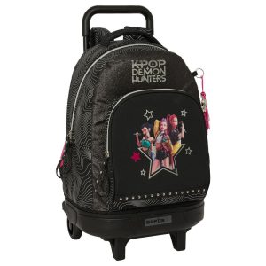 K-pop Démonvadászok Energy prémium gurulós iskolatáska, táska 45 cm