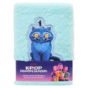 K-pop Démonvadászok Derpy plüss A5 notesz, jegyzetfüzet