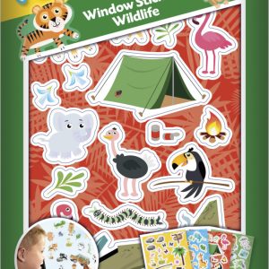 Állatos Wildlife ablakmatrica szett