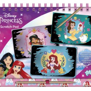 Disney Hercegnők Beauty scratch képkarcoló készlet és activity szett