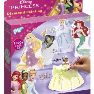 Disney Hercegnők Totum gyémántszemes kép 5 db-os