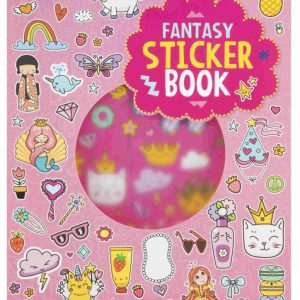 Lányos Fantasy matricás album 8 ív