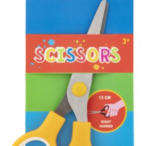 Sárga Moxy jobbkezes olló 13 cm