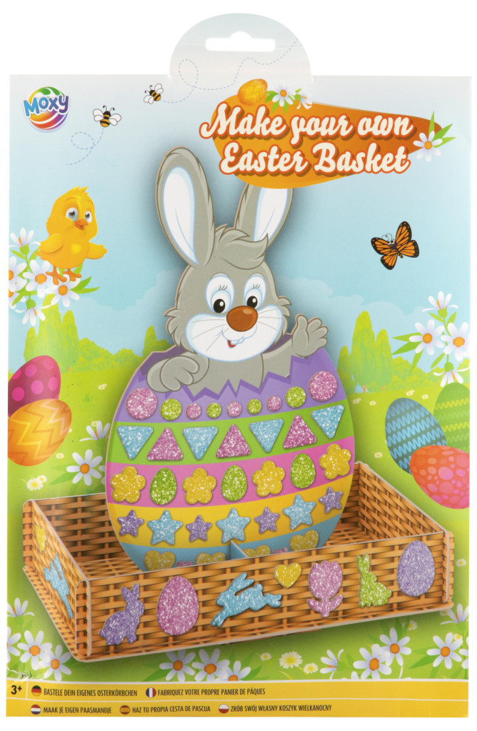 Húsvét Bunny kosár készítő szett