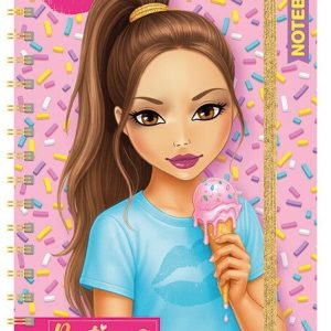 Csajos Besties Ice Cream spirál notesz, füzet A6