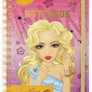 Csajos Besties Blond spirál notesz, füzet A5