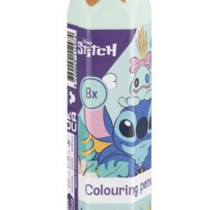 Disney Lilo és Stitch, A csillagkutya Cute színes ceruza szett 8 db-os