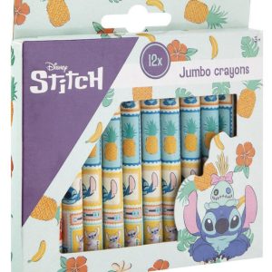 Disney Lilo és Stitch, A csillagkutya Aloha zsírkréta 12 db-os