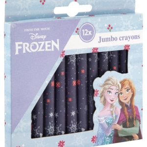 Disney Jégvarázs Snowflakes zsírkréta 12 db-os