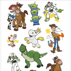 Disney Játékháború Adventure tetkó 12 db-os