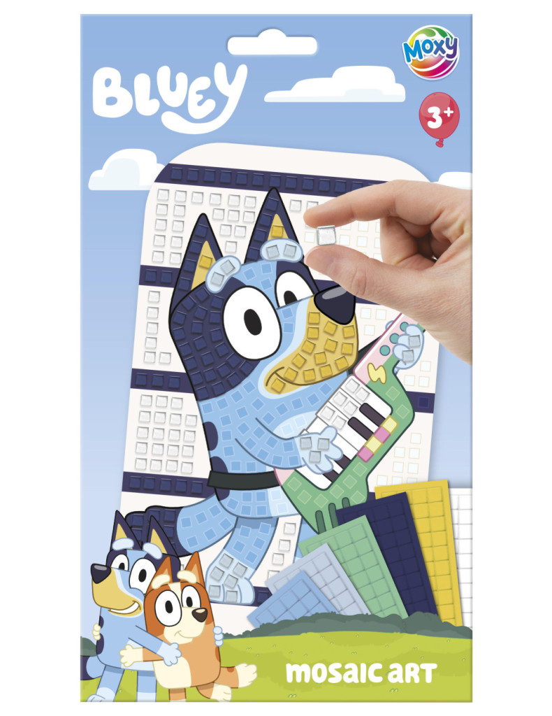 Bluey Guitar habszivacs mozaikos kreatív szett