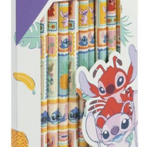 Disney Lilo és Stitch, A csillagkutya Aloha színes ceruza szett 12 db-os
