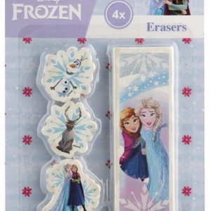 Disney Jégvarázs Sisters forma radír szett 4 db-os