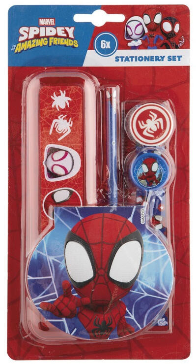 Pókember Spidey Friends írószer szett 6 db-os