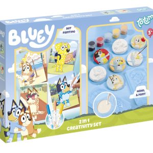 Bluey Cool kreatív szett 2 az 1-ben
