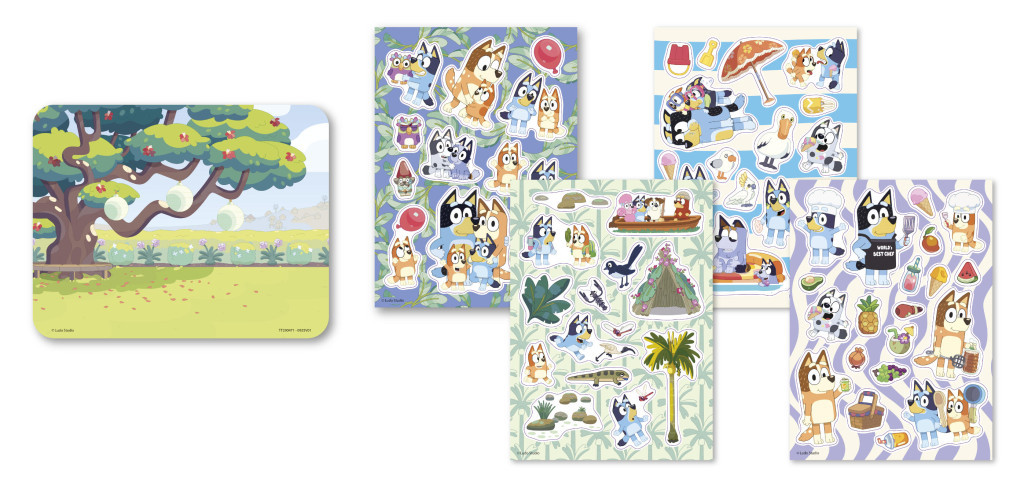 Bluey Summer ablakmatrica szett - Image 2