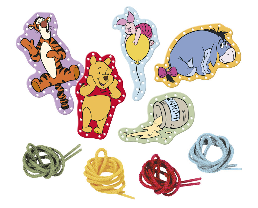 Disney Micimackó Happy fűzhető kártyák 5 db-os - Image 2