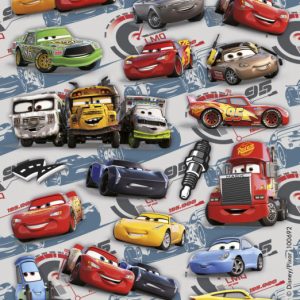 Disney Verdák Team csillámos matrica