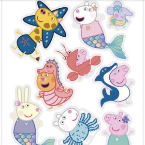 Peppa malac Mermaid tetkó 12 db-os