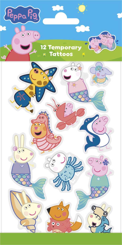 Peppa malac Mermaid tetkó 12 db-os
