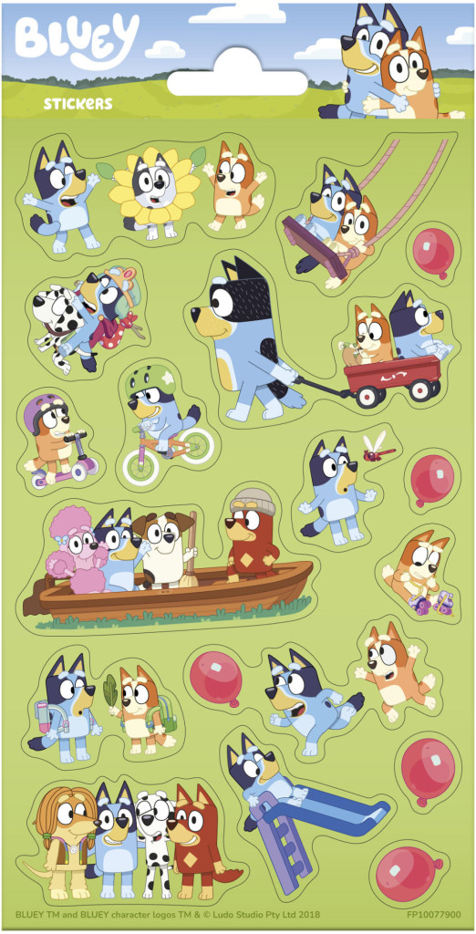 Bluey Play matrica