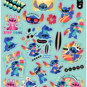 Disney Lilo és Stitch, A csillagkutya Chillin matrica