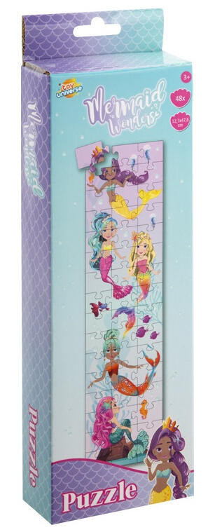 Sellő Fun hosszúkás puzzle 48 db-os
