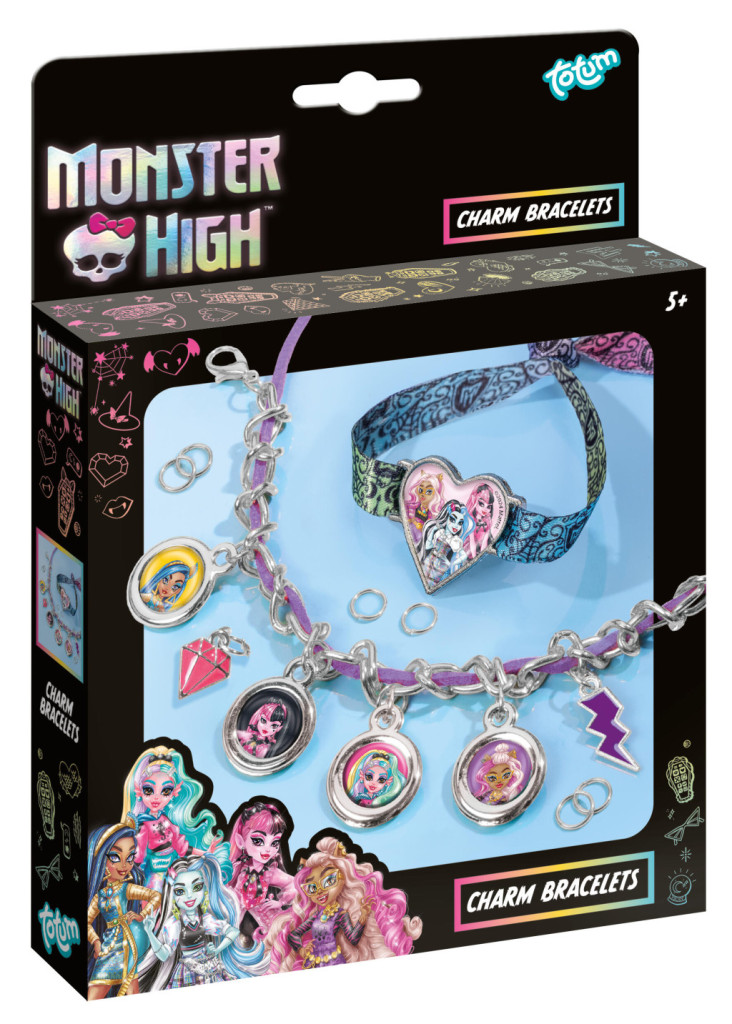 Monster High Dark charm karkötő készítő szett