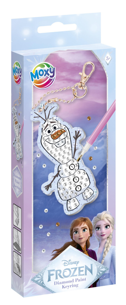 Disney Jégvarázs Olaf gyémántszemes kulcstartó készítő szett