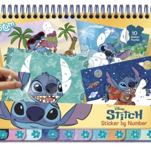 Disney Lilo és Stitch, A csillagkutya Alien matricás kreatív szett