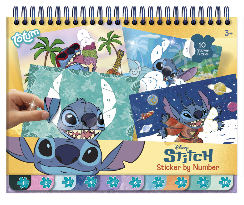 Disney Lilo és Stitch, A csillagkutya Alien matricás kreatív szett
