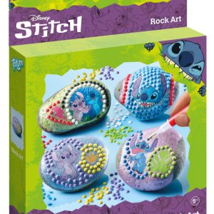 Disney Lilo és Stitch, A csillagkutya Angel kavics díszítő készlet matricával