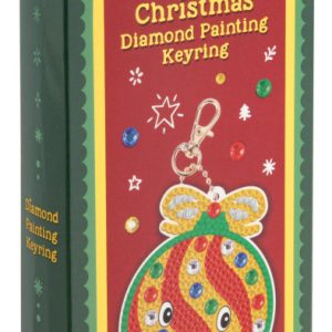 Karácsonyi Ornament gyémántszemes kulcstartó készítő szett