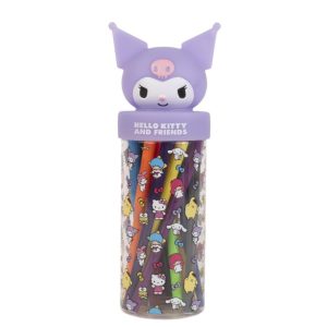 Hello Kitty Kuromi 18 db-os filctoll szett 3D tartóban