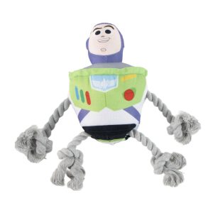 Disney Játékháború Buzz Lightyear sípoló kötél kutyajáték 20 cm