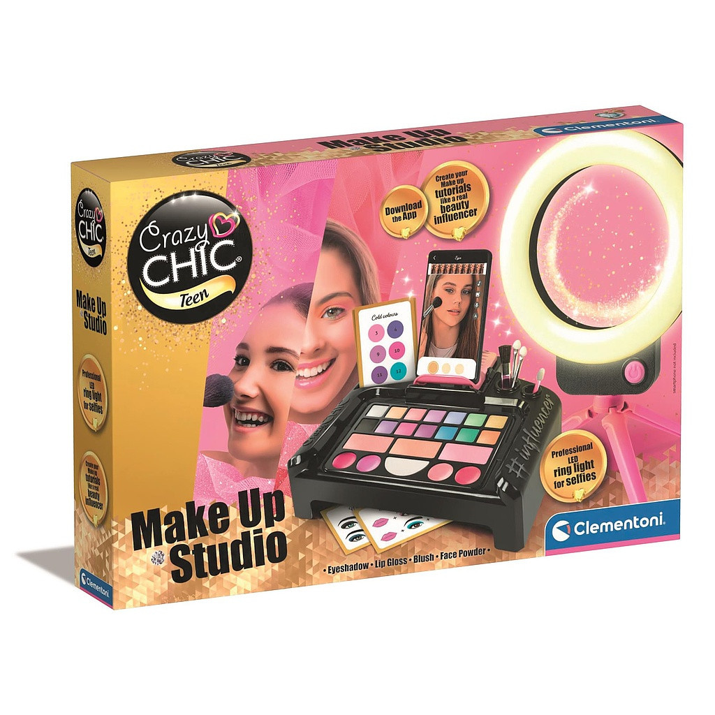 Crazy Chic Teen Influenszer sminkstúdió Clementoni