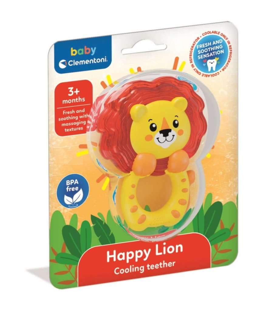 Oroszlán Happy hűsítő rágóka Clementoni