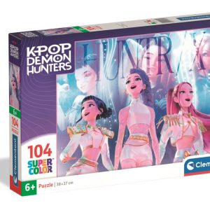 K-pop Démonvadászok Shining Stars 104 db-os Super puzzle Clementoni