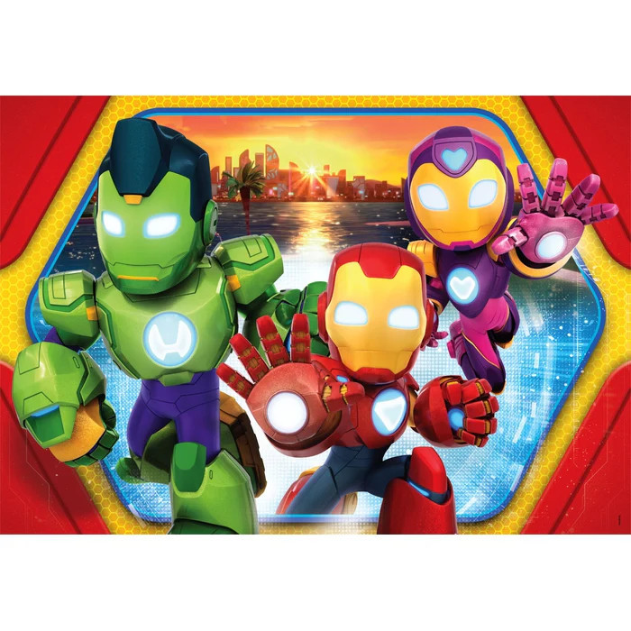 A Vasember és szupercsapata Hero Squad 24 db-os maxi puzzle Clementoni - Image 2