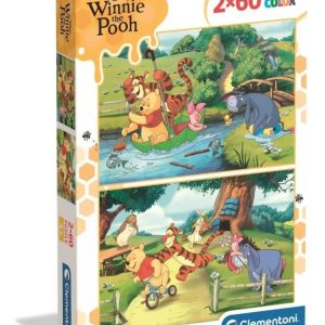 Disney Micimackó Funny Day 2x60 db-os puzzle Clementoni