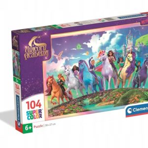 Unikornis Akadémia Mystic 104 db-os puzzle Clementoni