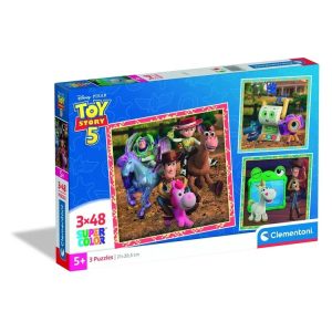 Disney Játékháború Movie 5 3x48 db-os puzzle Clementoni