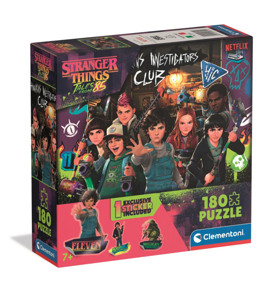 Stranger Things 180 db-os puzzle Clementoni