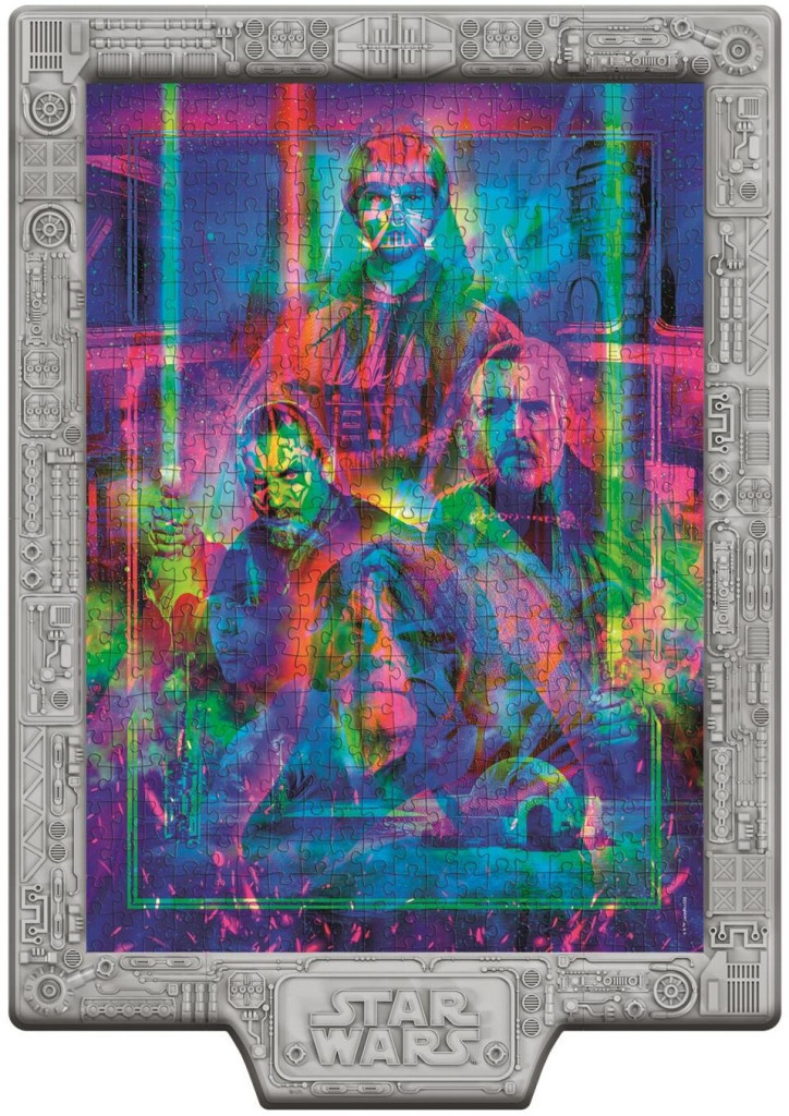 Star Wars Metamorphic 520 db-os puzzle LED-es keretben Clementoni - Image 2