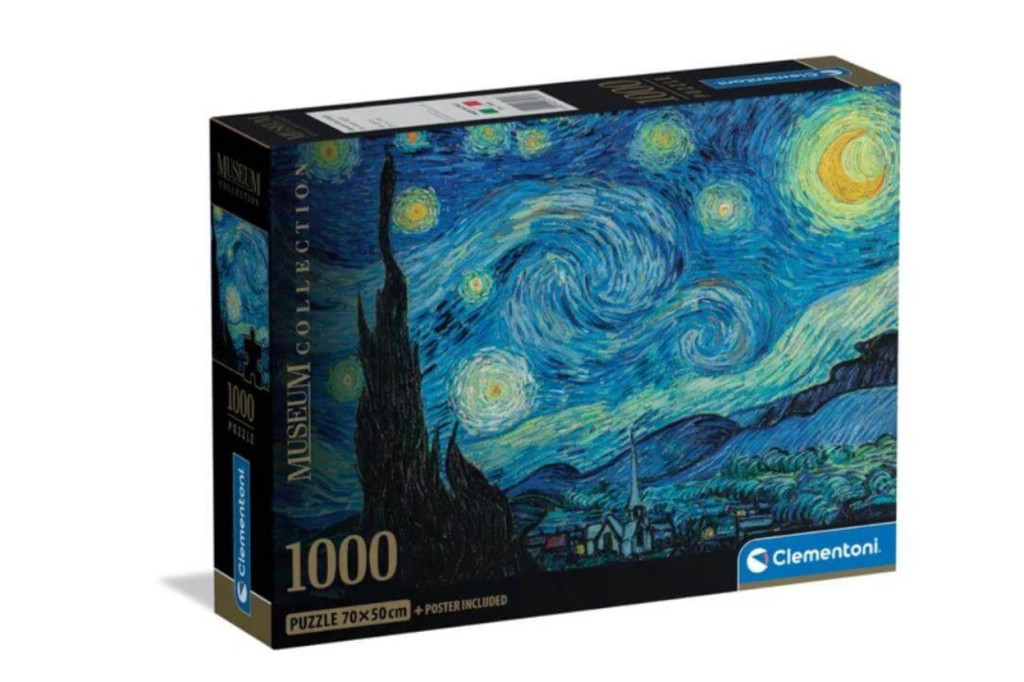 Művészet Csillagos éj Van Gogh 1000 db-os puzzle Clementoni