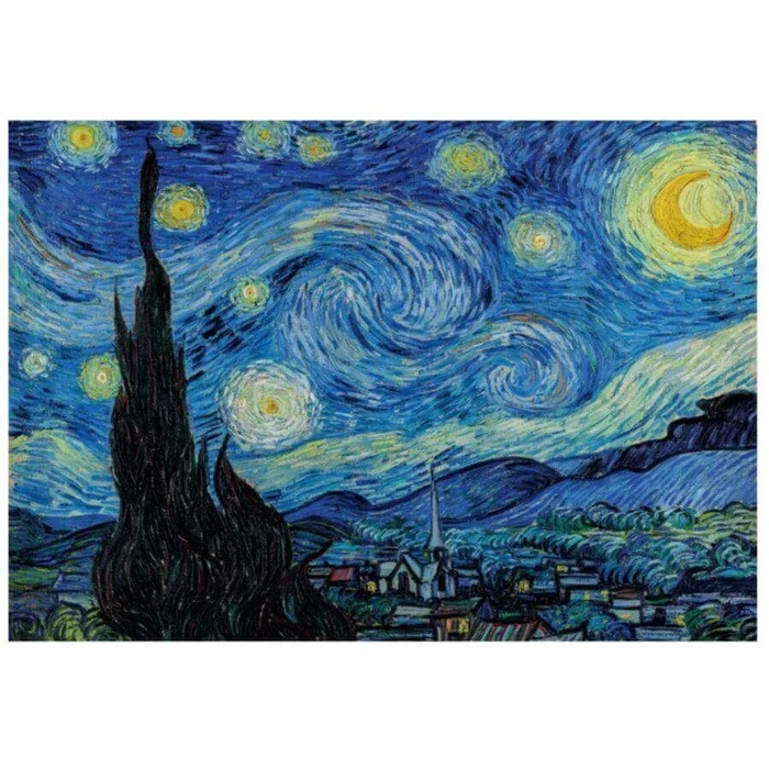 Művészet Csillagos éj Van Gogh 1000 db-os puzzle Clementoni - Image 2