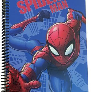 Pókember Web Head B/5 vonalas spirál füzet 70 lapos