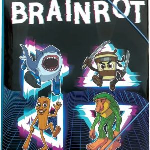 Brainrot Dark A/4 gumis mappa