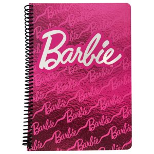 Barbie Pink B/5 vonalas spirál füzet 70 lapos